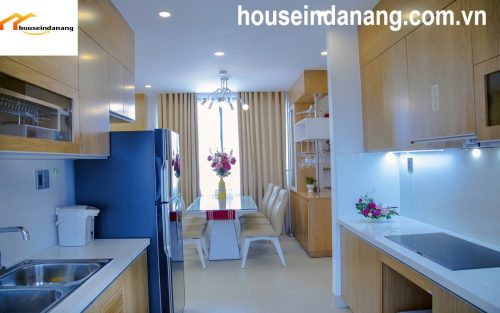 Apartment for rent in Danang, Vietnam, kitchen