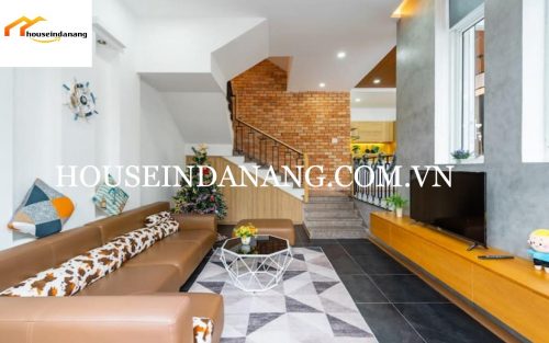 House in Da Nang for rent, Vietnam, livingroom