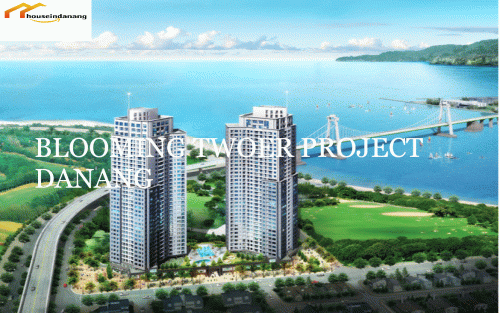 Blooming Tower in Danang, Vietnam, Hai Chau district 1