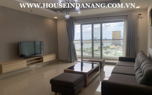 Blooming apartment Da Nang for rent in Hai Chau district, Vietnam, city view