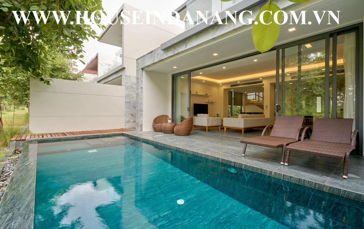 Villas for rent in Da Nang, in The Point Residences, Vietnam, near the beach