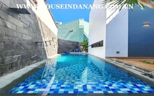 House rental Da Nang in Son Tra district, Vietnam, swimming pool 4