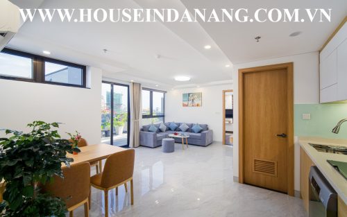 Penthouse apartment Danang for rent in Vietnam, Son Tra district 4