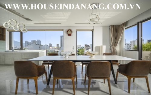 Penthouse apartment Da Nang for rent in Vietnam, Son Tra district 4