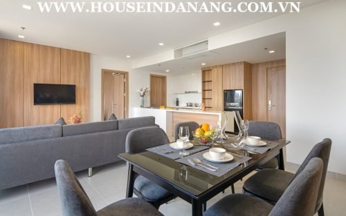 Danang luxury apartment for rent in Vietnam, Ngu Hanh Son district 5, near the river