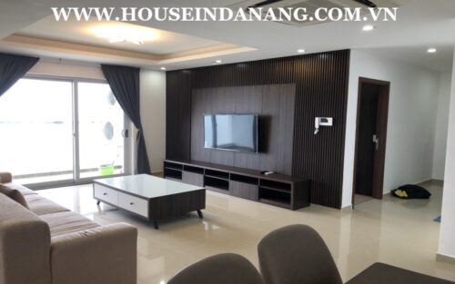 Oceanview apartment for rent Danang in Blooming Tower, Vietnam, Hai Chau district, three bedrooms