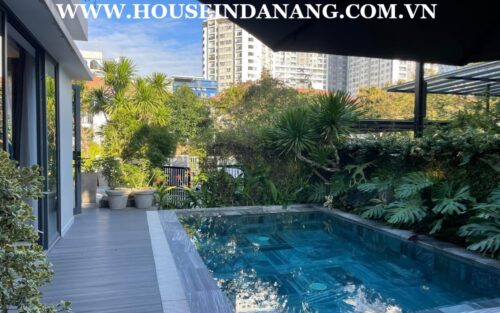 Danang luxury villa for rent in Euro village, Vietnam, Son Tra district, by the river