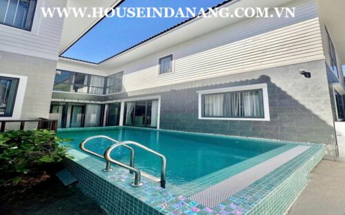 Da Nang rental villa in Ngu Hanh Son district, Vietnam, swimming pool, in the beachside 1