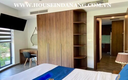 Da Nang beachside apartment for rent in Vietnam, Ngu Hanh Son district 4, walking to the beach