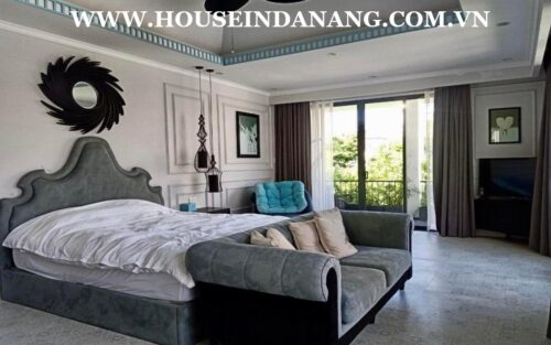 Danang luxury villa for rent in Euro village 1, Vietnam, Son Tra district, in the beachside