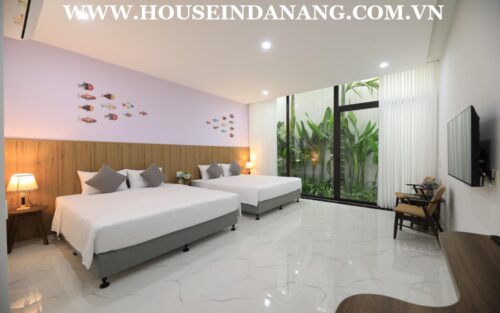 Danang modern house rental in Vietnam, Son Tra district, green syle