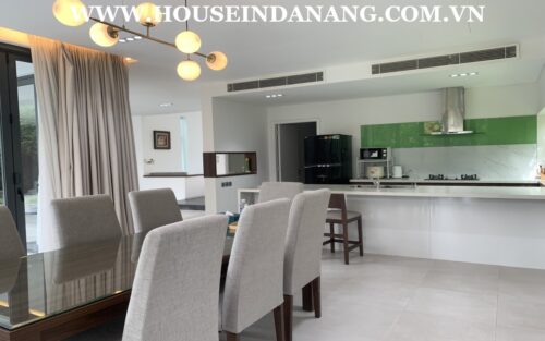Da Nang luxury villa for rent in Vietnam, Ngu Hanh Son district 6, modern style, in The Dunes