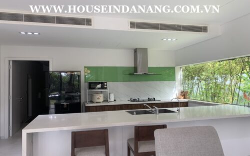 Da Nang luxury villa for rent in Vietnam, Ngu Hanh Son district 1, modern style, in The Dunes