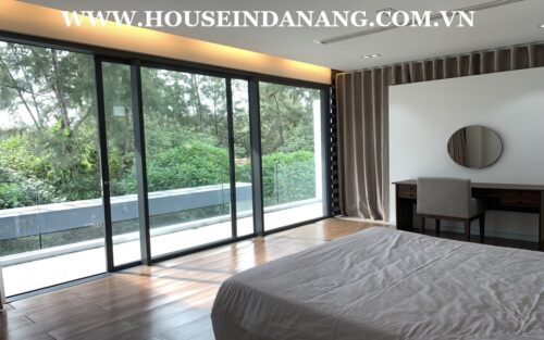 Da Nang luxury villa for rent in Vietnam, Ngu Hanh Son district 1, modern style, in The Dunes 4