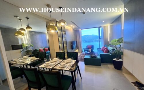 Danang riverside apartment for rent in Vietnam, Hai Chau district, on Sam Towers