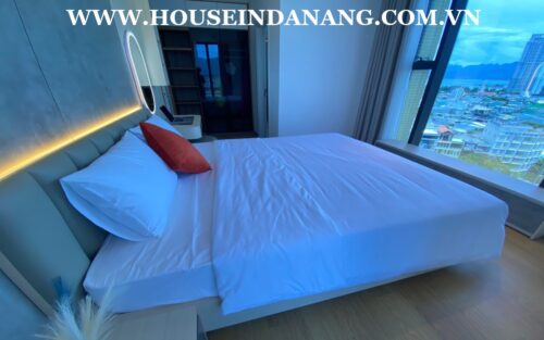 Danang riverside apartment for rent in Vietnam, Hai Chau district, on Sam Towers