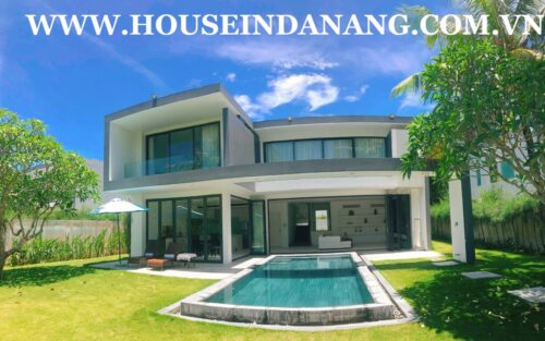 Danang modern villa rental in Vietnam, Ngu Hanh Son district, in The Dunes