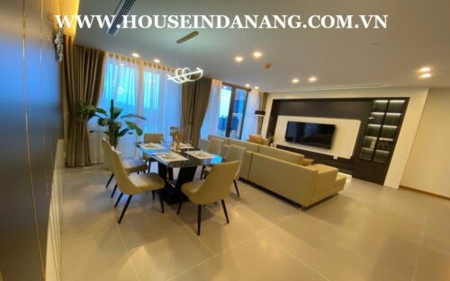 Da Nang riverside apartment for rent in Vietnam, Hai Chau district, on Sam Tower 2
