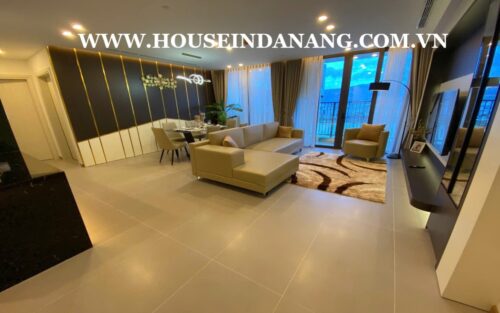 Da Nang riverside apartment for rent in Vietnam, Hai Chau district, on Sam Tower