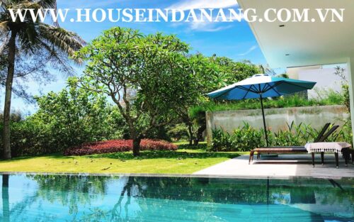 Danang modern villa rental in Vietnam, Ngu Hanh Son district, in The Dunes 4