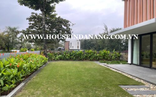 Luxury villa rental Danang in Montgomere Links Golf, Vietnam, near the golf club, modern style 2