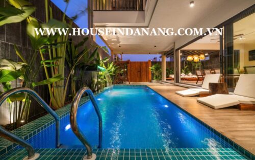 Danang luxurious villa rental in Vietnam, Ngu Hanh Son district, swimming pool