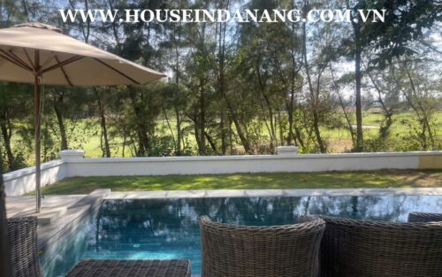 Danang luxury villa rent in The point Residences, Ngu Hanh Son district, Vietnam. golfview
