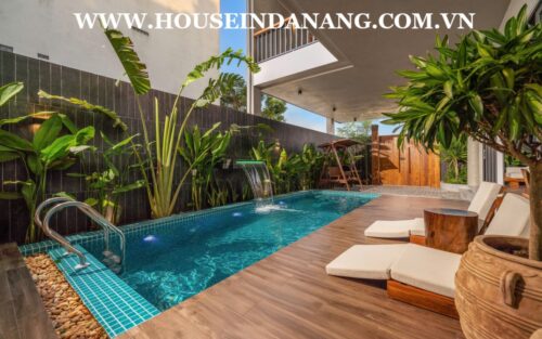 Danang luxurious villa rental in Vietnam, Ngu Hanh Son district, swimming pool