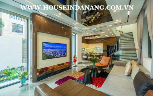 Danang luxury house rental in Hai Chau district, Vietnam, modern style 2