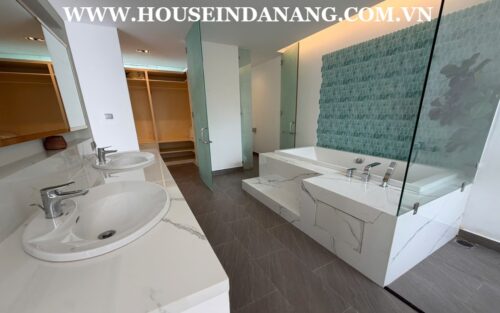 Luxury villa rental Da Nang in The Dunes Golf Residence, Vietnam, golf course view