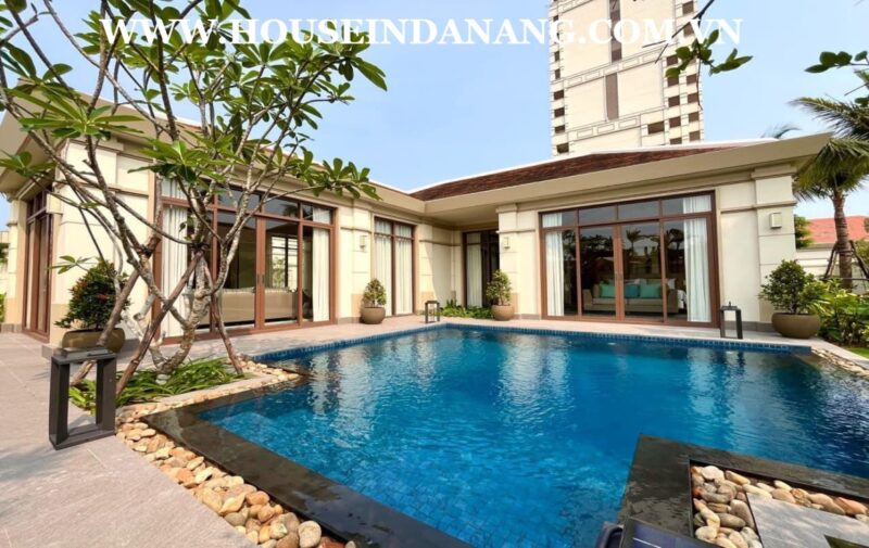 Luxurious villa rental in Danang, Vietnam, in Ngu Hanh Son district, in Fusion resort and villas, Western style