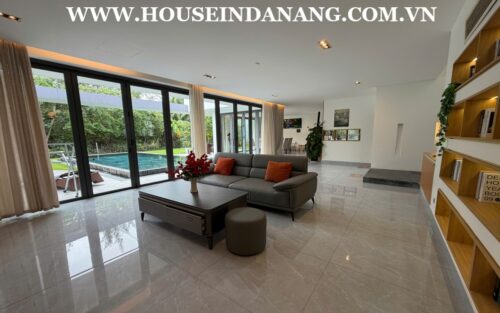 Luxury villa rental Da Nang in The Dunes Golf Residence, Vietnam, peaceful style