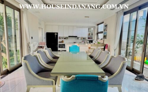 Luxury house rental Danang in FPT residential area, Vietnam, Ngu Hanh Son district, Western style