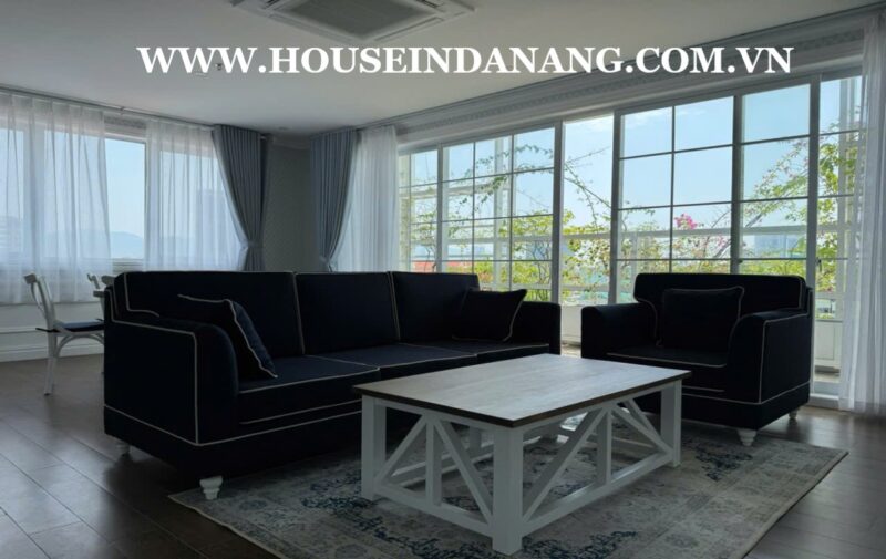 Luxurious apartment rental Danang in Hai Chau district, Vietnam, near the river