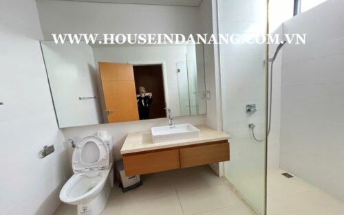 Danang modern villa rental in The Point Golf Course, Ngu Hanh Son district, Vietnam, golf view 2