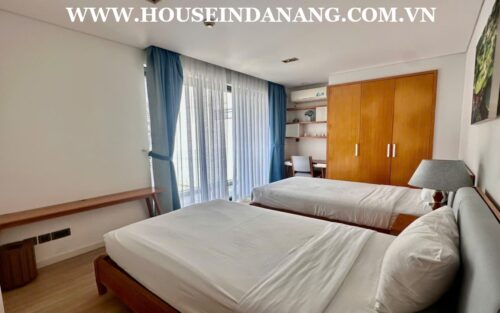 Point villa rental Danang towards Golf Course BRG, in Vietnam, Ngu Hanh Son district, Golf view