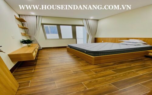 The beachside house rental Danang in Vietnam, Ngu Hanh Son district, near the beach bay, walking to the beach