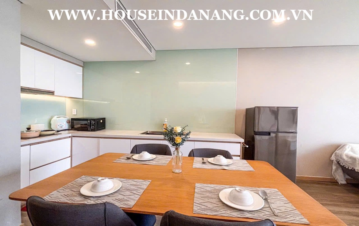 Riverview apartments rental Danang on Zen Diamond, Vietnam, in the city center, modern quality