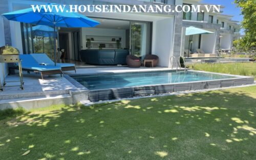 Danang beachside villa rental in The Point Residences, Vietnam, modern style