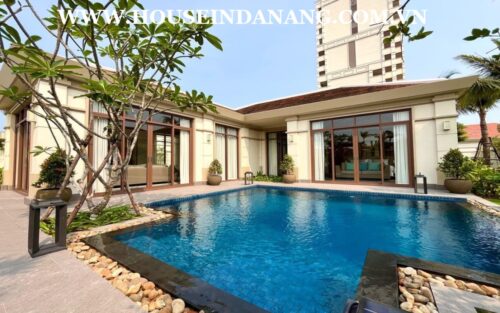 Fusion villa rental Danang in Vietnam, near the beach, one bedroom