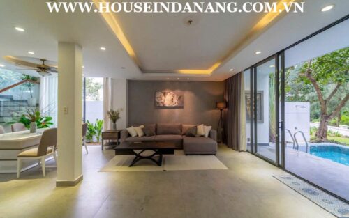 Luxurious villas rental Danang, Vietnam, in The Point residences, Ngu Hanh Son district, modern style