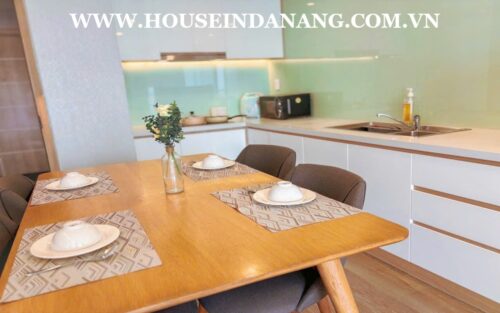 Riverview apartments rental Danang on Zen Diamond, Vietnam, in the city center, modern style