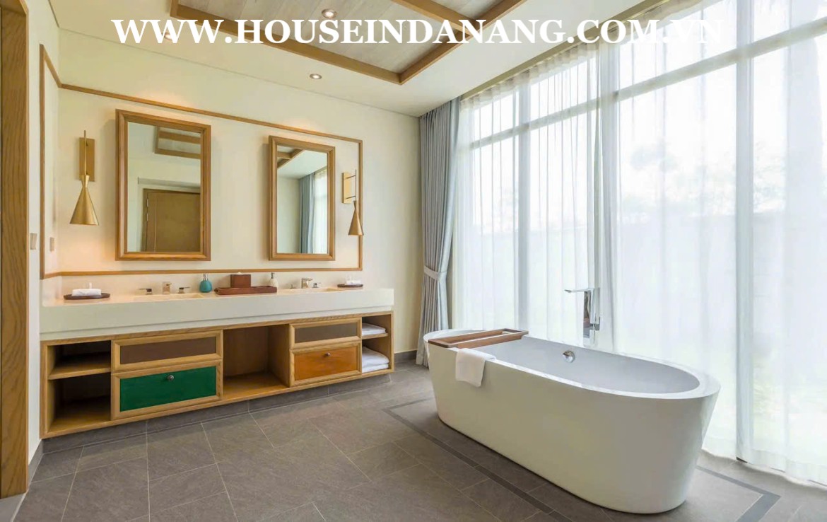 Fusion villa rental Danang in Vietnam, beachfront 1