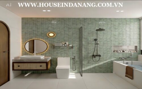 Danang luxurious houses rental in Nam Viet A residential area, Vietnam, modern design