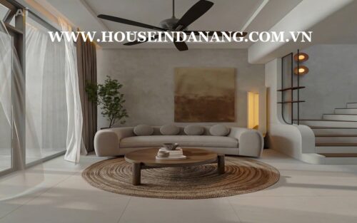 Danang luxurious houses rental in Nam Viet A residential area, Vietnam, Western design