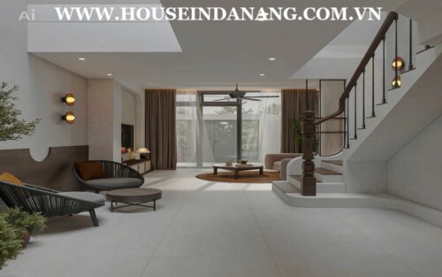 Danang luxurious houses rental in Nam Viet A residential area, Vietnam, modern design