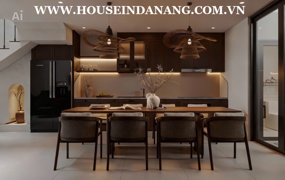 Danang luxurious houses rental in Nam Viet A residential area, Vietnam, modern design