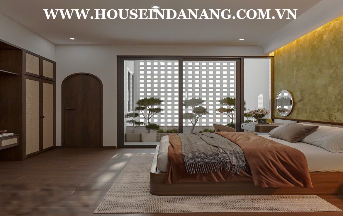 Danang luxurious houses rental in Nam Viet A residential area, Vietnam, near the river