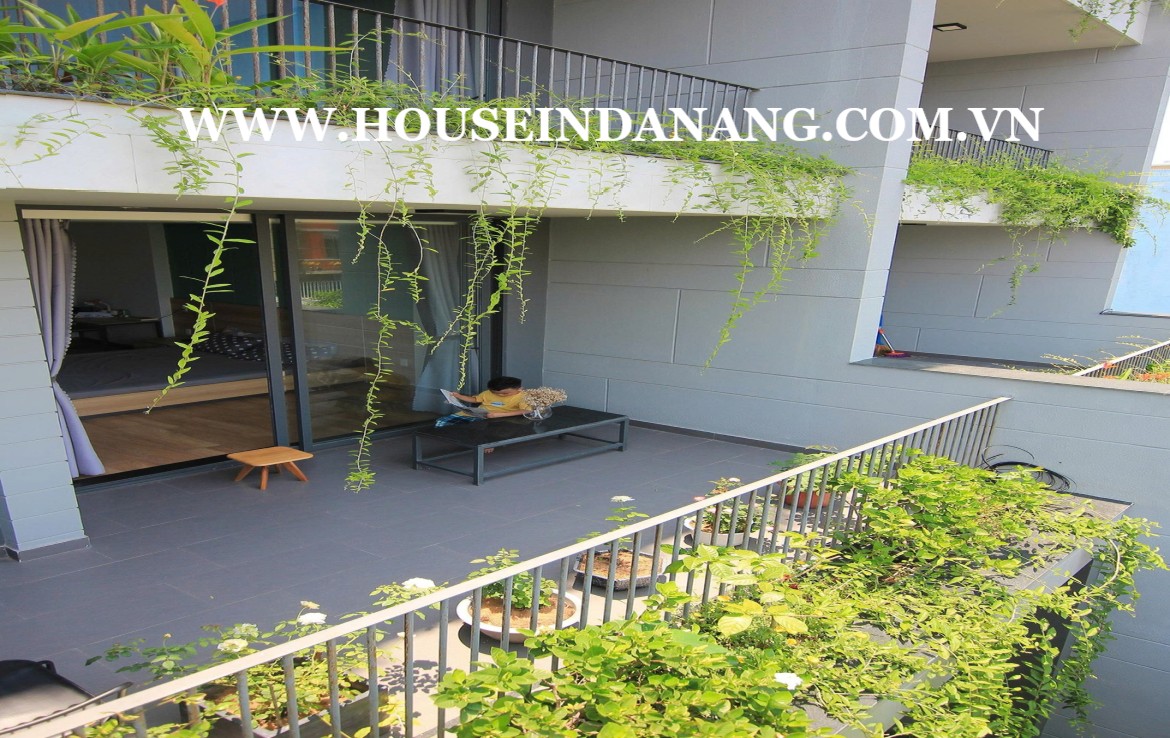 Danang beachside house rent near Marble mountain, Vietnam, Ngu Hanh Son district, walking to the beach