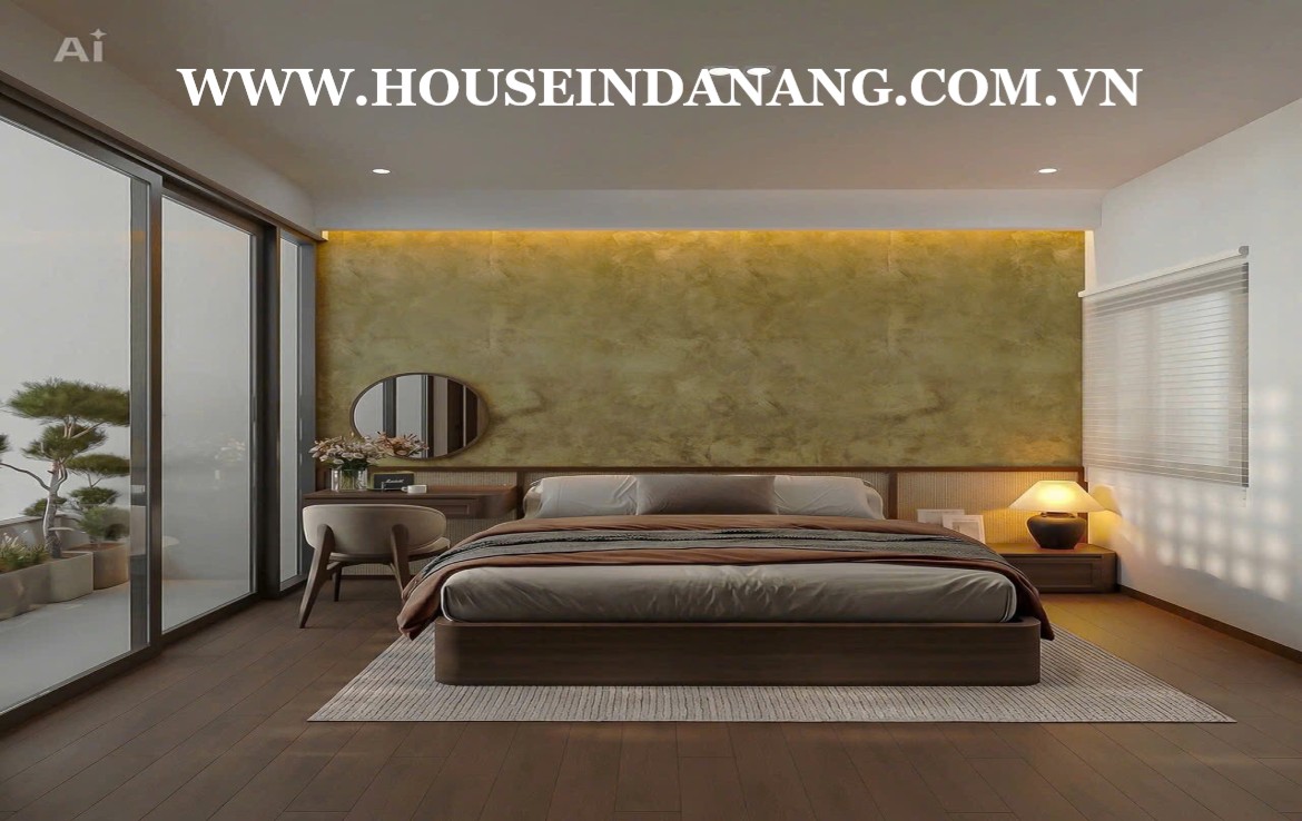 Danang luxurious houses rental in Nam Viet A residential area, Vietnam, modern design